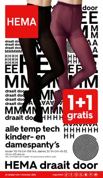 HEMA folder voorblad