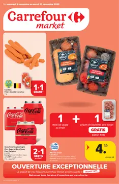 Carrefour Market couverture de brochure