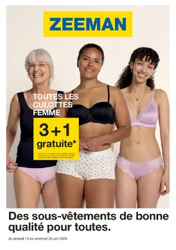 Zeeman couverture de brochure