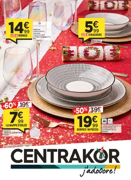 Centrakor couverture de brochure
