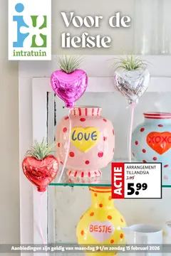 Intratuin folder voorblad