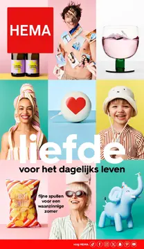 HEMA folder voorblad