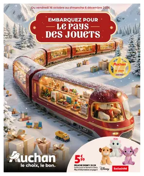 Auchan Roncq couverture de brochure