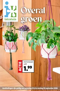 Intratuin folder voorblad