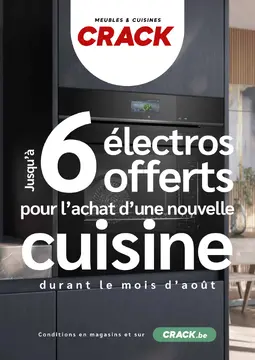 Meubles & Cuisines Crack couverture de brochure
