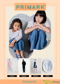 Primark couverture de brochure