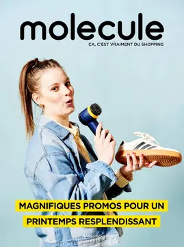 Molecule couverture de brochure