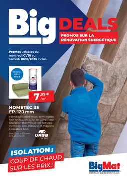 BigMat couverture de brochure