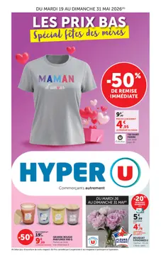 Hyper U couverture de brochure