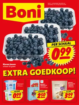 Boni folder voorblad