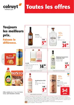 Colruyt couverture de brochure