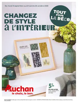 Auchan folder voorblad