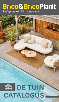 Brico&BricoPlanit tuin catalogus folder voorblad