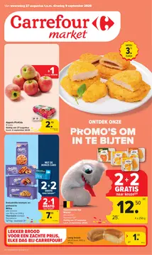 Carrefour Market  folder voorblad