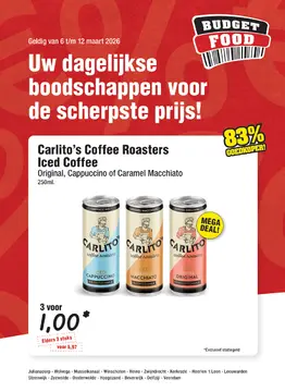 Budget Food folder voorblad