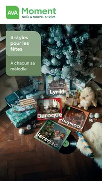 Ava couverture de brochure