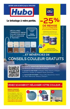 Hubo couverture de brochure