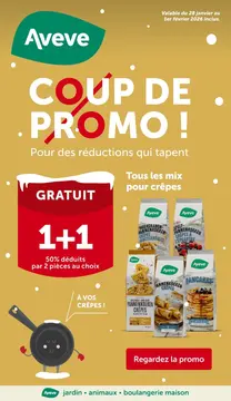 Aveve couverture de brochure