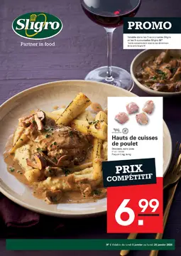 Sligro couverture de brochure