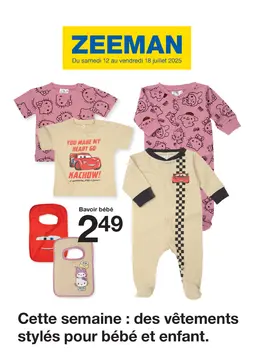 Zeeman couverture de brochure