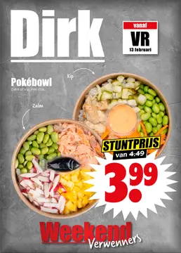 Dirk Weekendverwenners folder voorblad