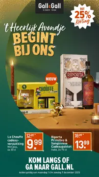 Gall & Gall folder voorblad