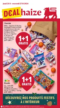 Delhaize couverture de brochure