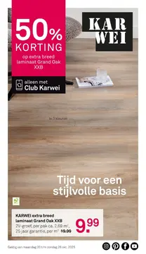 Karwei folder voorblad