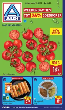 ALDI folder voorblad