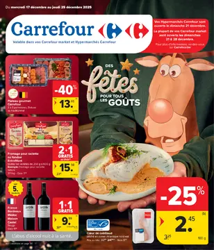 Carrefour Market couverture de brochure