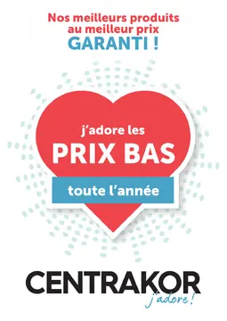 Centrakor couverture de brochure