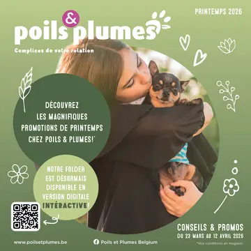 Poils et Plumes couverture de brochure