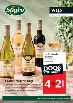 Sligro folder voorblad