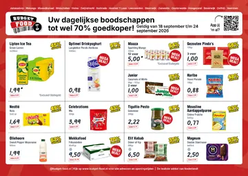 Budget Food folder voorblad