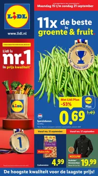 Lidl folder voorblad