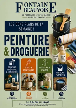 Fontaine Beauvois couverture de brochure