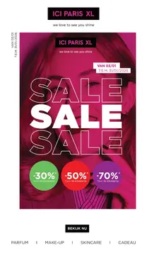 ICI PARIS XL  folder voorblad