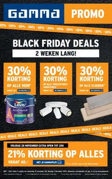 GAMMA folder voorblad