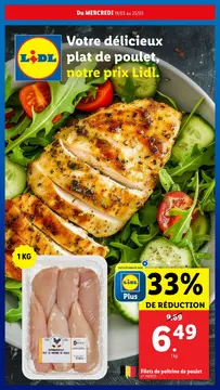 Lidl couverture de brochure
