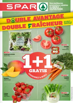 Spar couverture de brochure