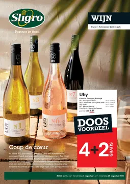 Sligro folder voorblad