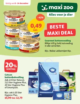 Maxi Zoo folder voorblad