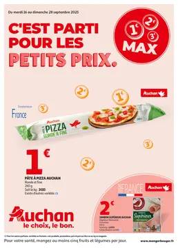 Auchan folder voorblad