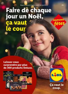 Lidl couverture de brochure