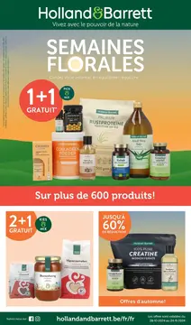 Holland & Barrett couverture de brochure