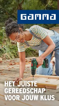 GAMMA Gereedschapspecial folder voorblad
