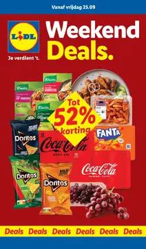 Lidl folder voorblad