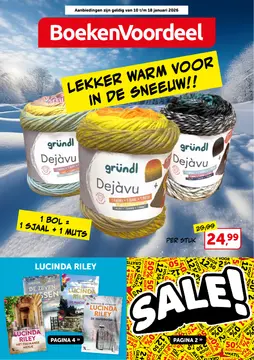 BoekenVoordeel folder voorblad