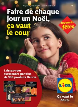 Lidl couverture de brochure