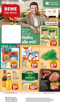 REWE DE folder voorblad